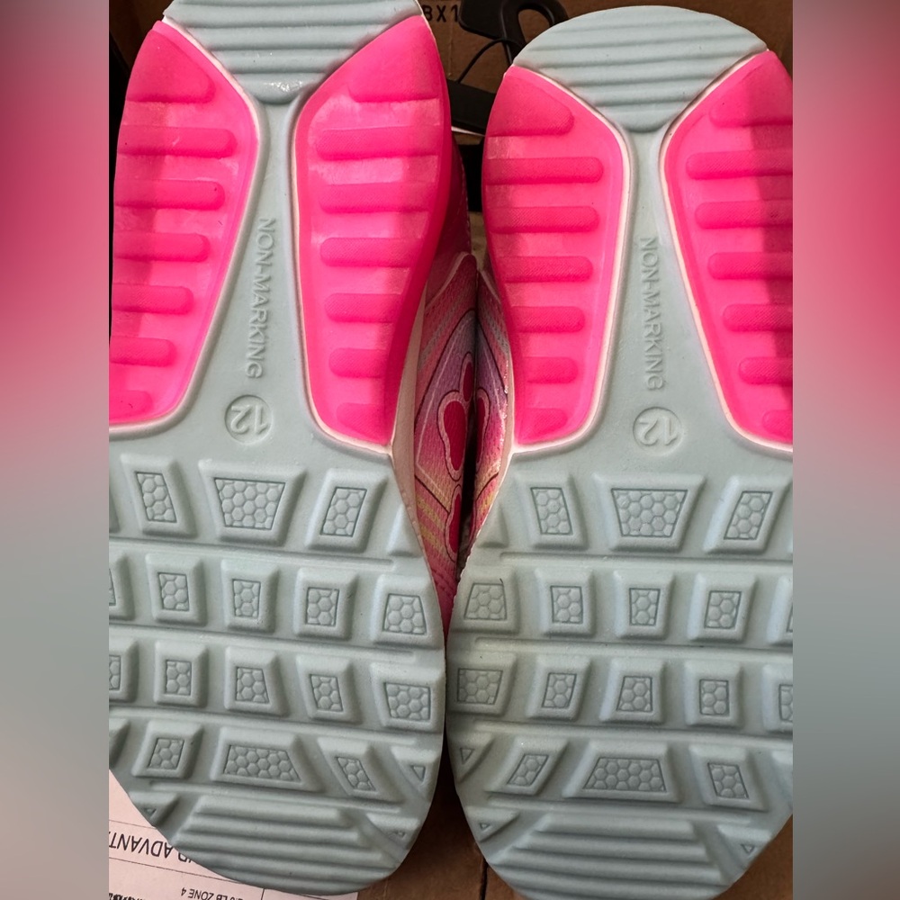Paw Patrol Pink Glitter Kids Sneakers with Aqua Lining - Picture 4 of 5